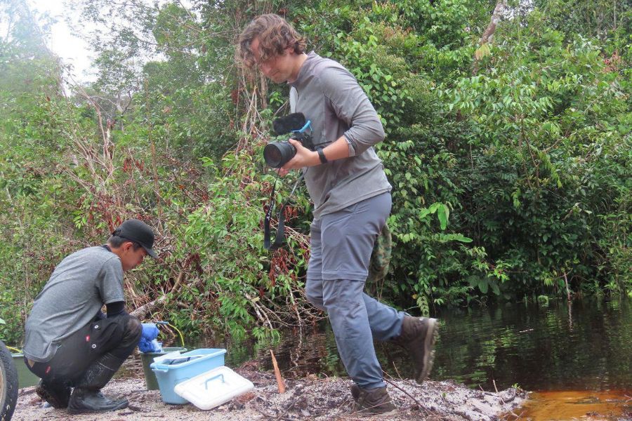 Lachlan in borneo